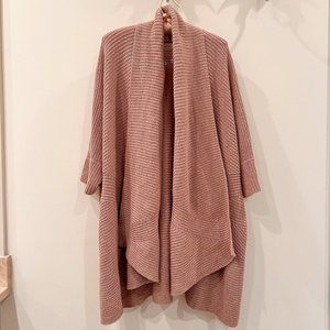 Sleeping on Snow- Anthropologie oversized cardigan sweater